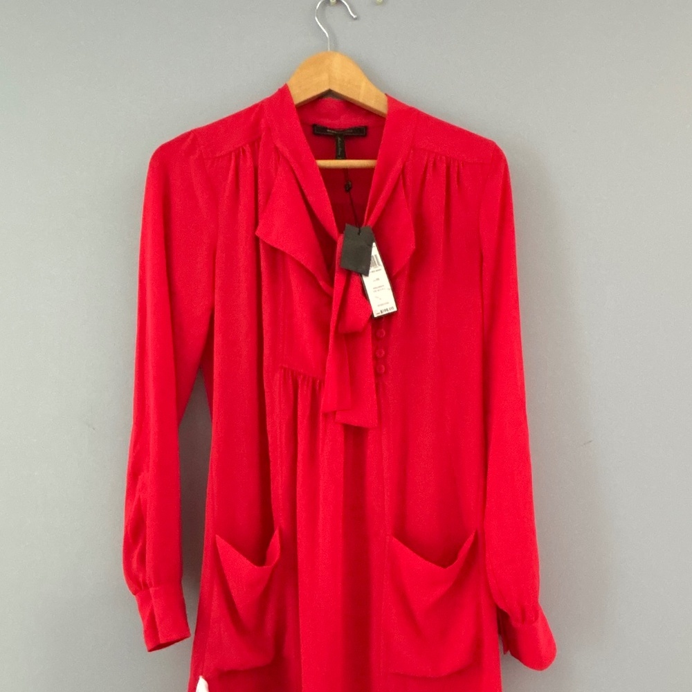 RED EVENING DRESS